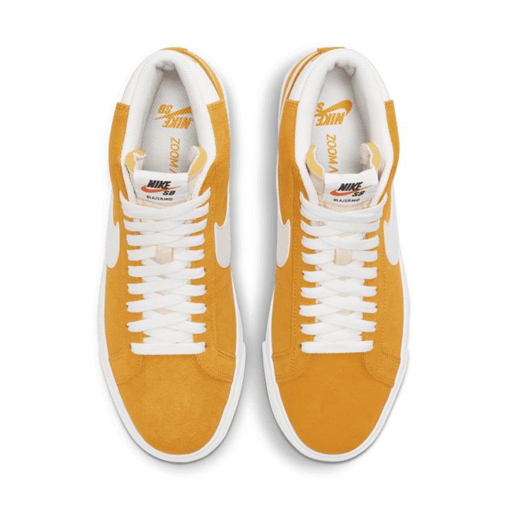 Nike SB Zoom Blazer Mid University Gold Angle 1