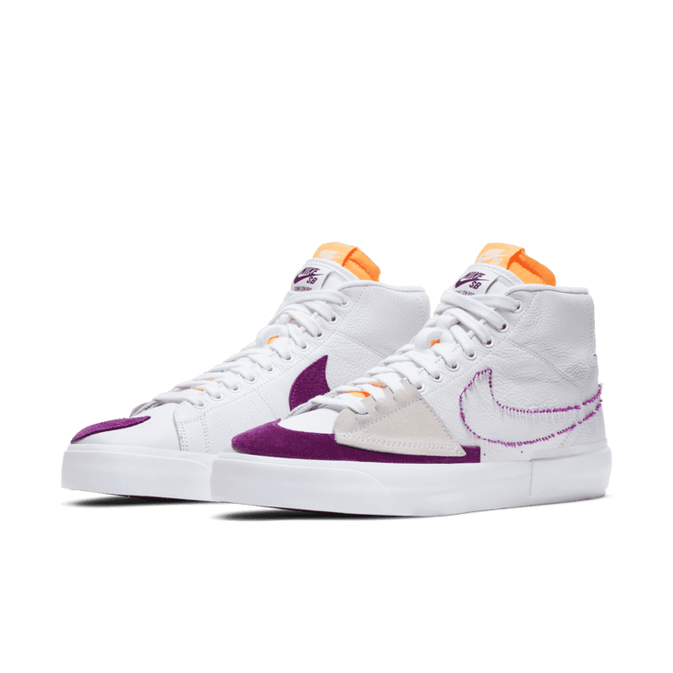 Nike SB Blazer Mid Edge Lakers Angle 2