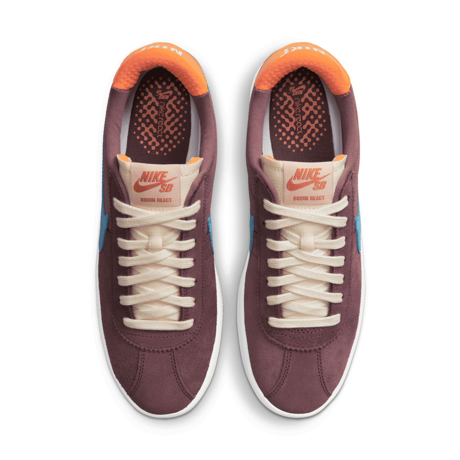nike sb bruin react dark wine