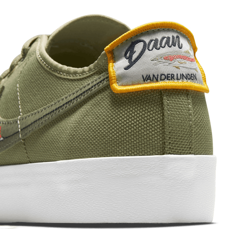 Nike SB Blazer Court Daan Van Der Linden Dusty Olive Angle 7