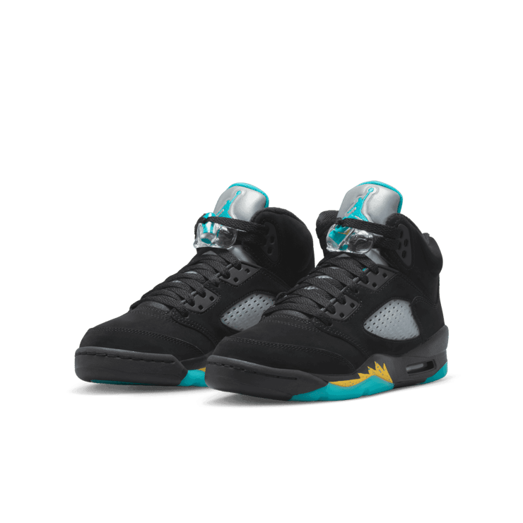 Air Jordan 5 Retro Aqua (GS) Angle 2