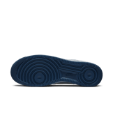 Nike Air Force 1 '07 Low Embroidered Swoosh Photon Dust Midnight Navy Angle 0