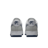 Nike Air Force 1 '07 Low Embroidered Swoosh Photon Dust Midnight Navy Angle 3