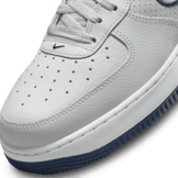 Nike Air Force 1 '07 Low Embroidered Swoosh Photon Dust Midnight Navy Angle 4
