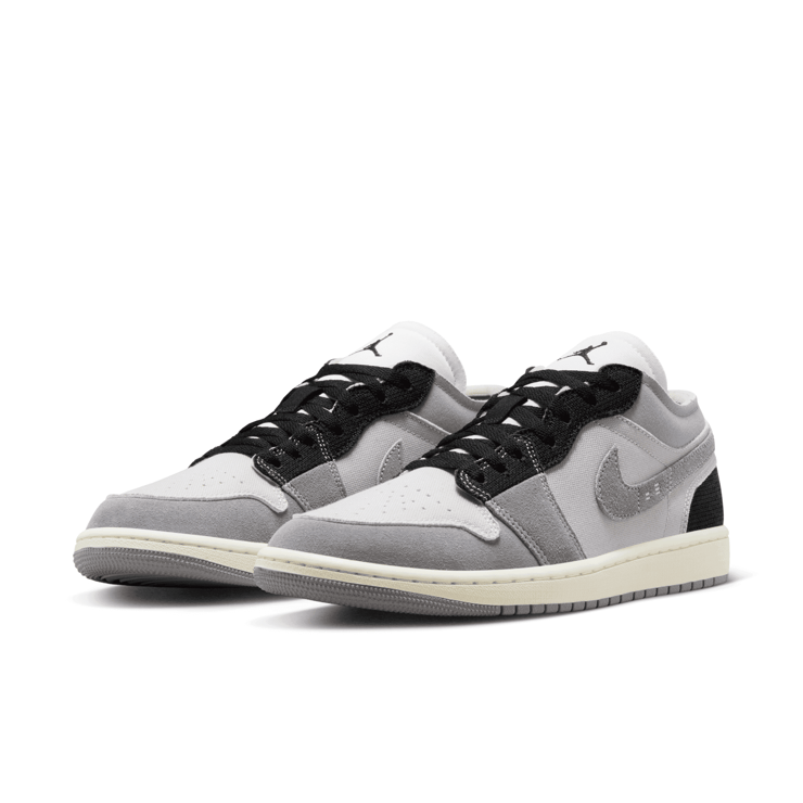 Air Jordan 1 Low SE Craft Cement Grey Angle 3