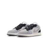 Air Jordan 1 Low SE Craft Cement Grey (GS) Angle 2