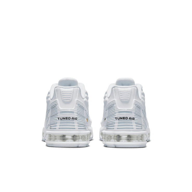 Nike Air Max Plus 3 Quadruple Swoosh White Angle 3