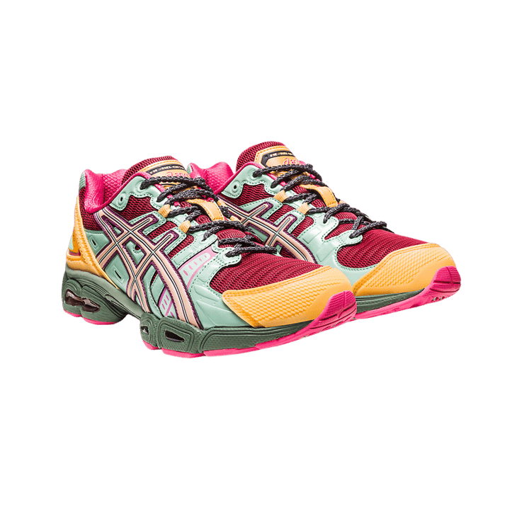 Asics Gel-Nimbus 9 Brain Dead Rio Red Angle 0