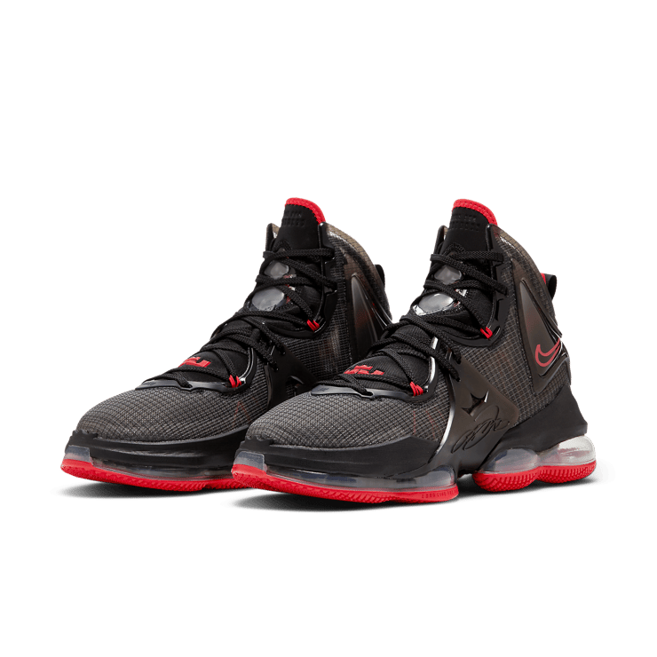 Nike LeBron 19 Bred Angle 2