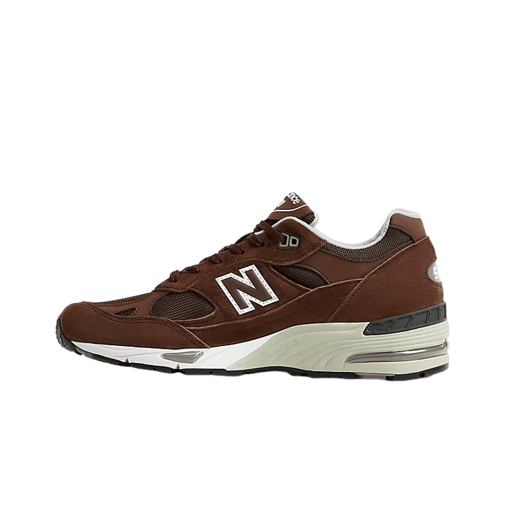 New Balance 991 Made In UK Brown Angle 0