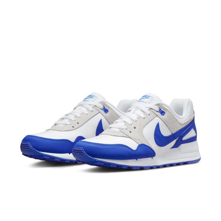Nike Air Pegasus 89 White Racer Blue Angle 4