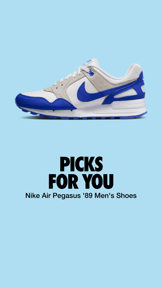 Nike Air Pegasus 89 White Racer Blue Angle 9