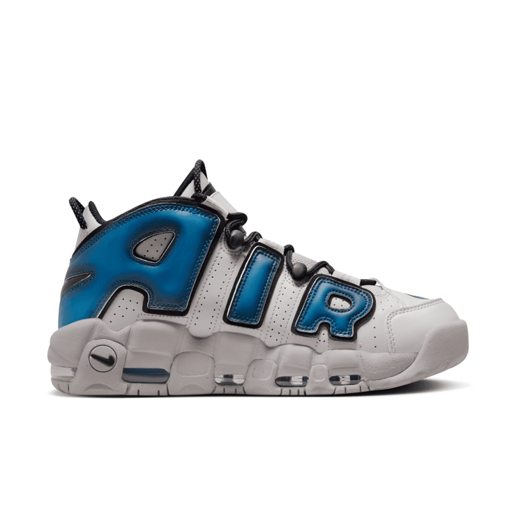 Nike Air More Uptempo Light Iron Ore Industrial Blue Angle 2