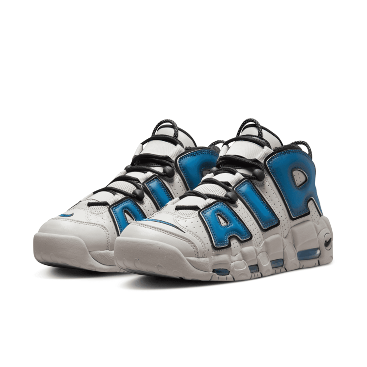 Nike Air More Uptempo Light Iron Ore Industrial Blue Angle 4