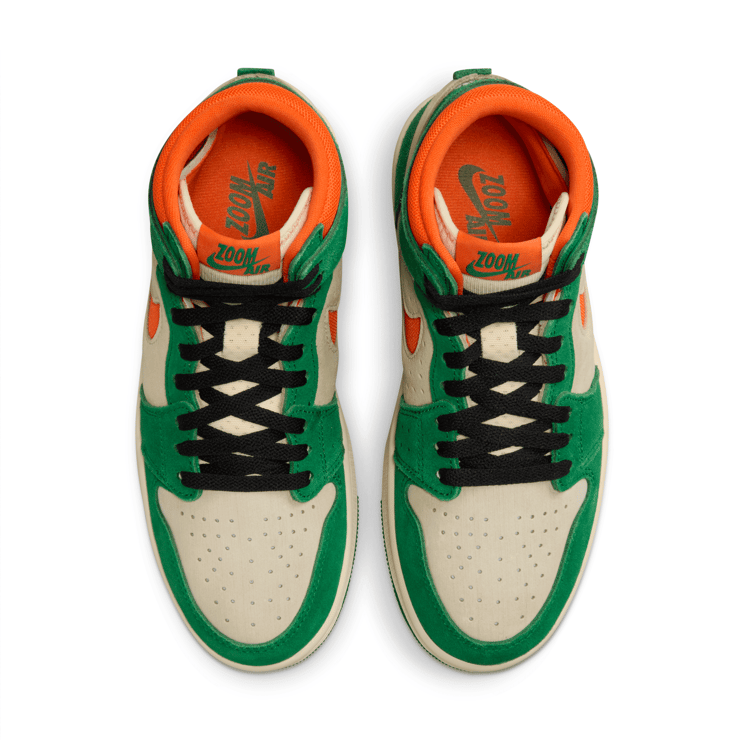 Air Jordan 1 High Zoom CMFT 2 Miami Hurricanes (W) Angle 1