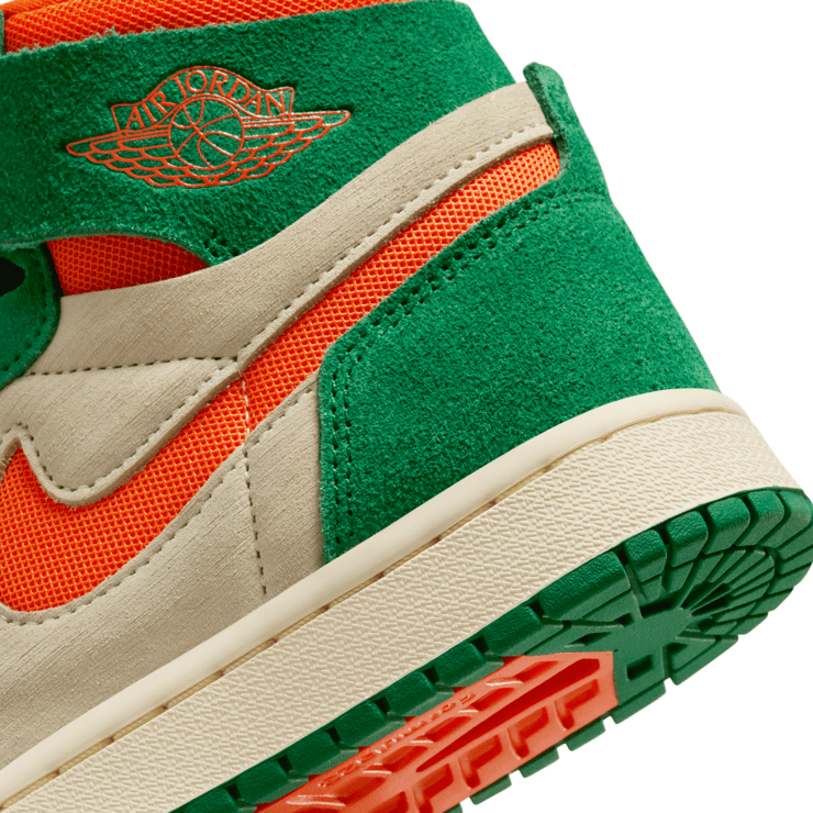 Air Jordan 1 High Zoom CMFT 2 Miami Hurricanes (W) Angle 4