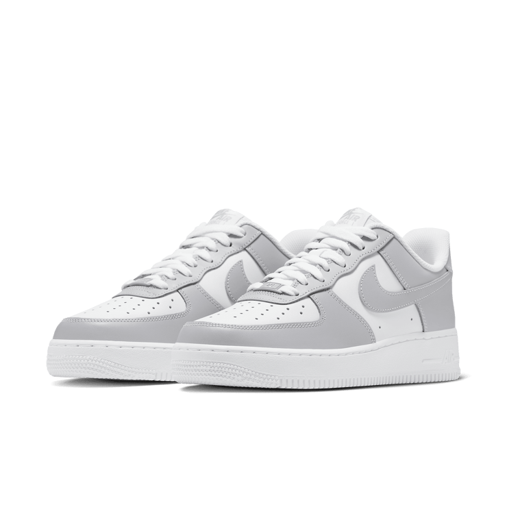 Nike Air Force 1 Low White Wolf Grey Angle 2