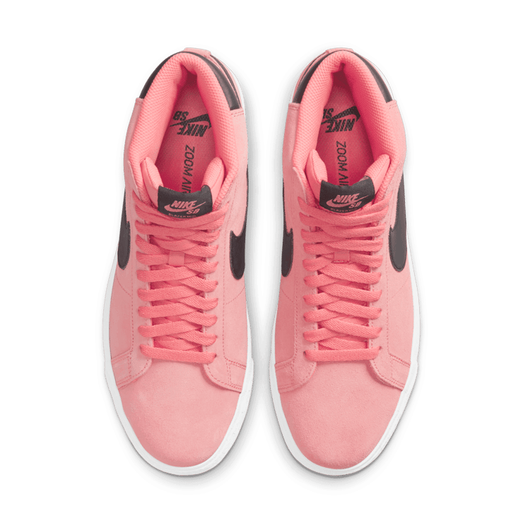 Nike SB Blazer Mid Pink Black Angle 1