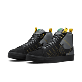 Nike SB Zoom Blazer Mid PRM Acclimate Cool Grey Yellow Strike Angle 2