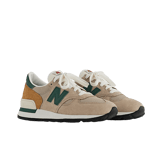 New Balance 990 Made In USA Teddy Santis Tan Green Angle 2