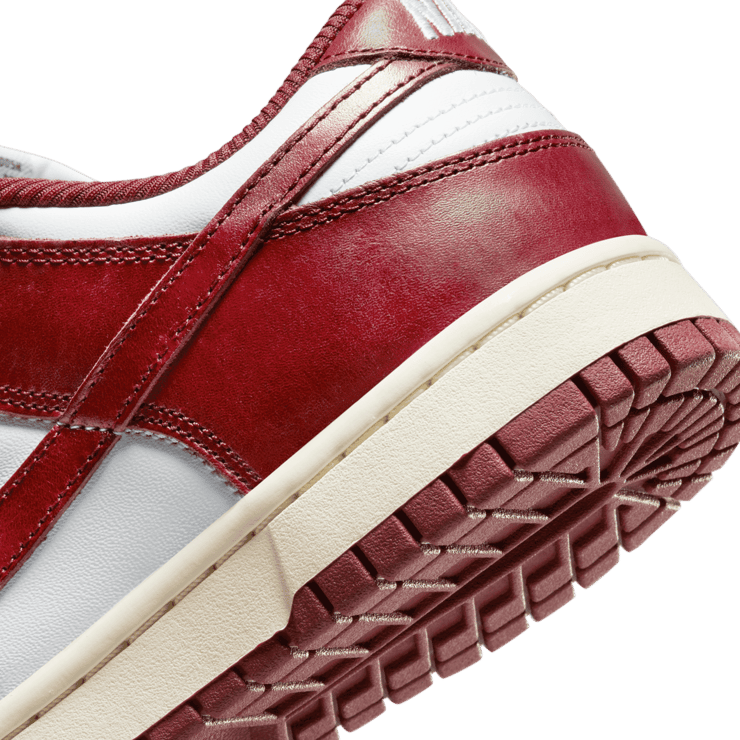 Nike Dunk Low Vintage Team Red (W) Angle 5