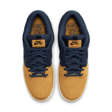 Nike SB Dunk Low Midnight Navy Desert Ochre Angle 1
