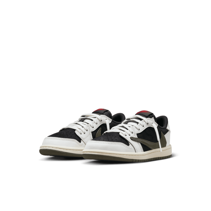 Air Jordan 1 Low Retro Travis Scott Olive (PS) Angle 2