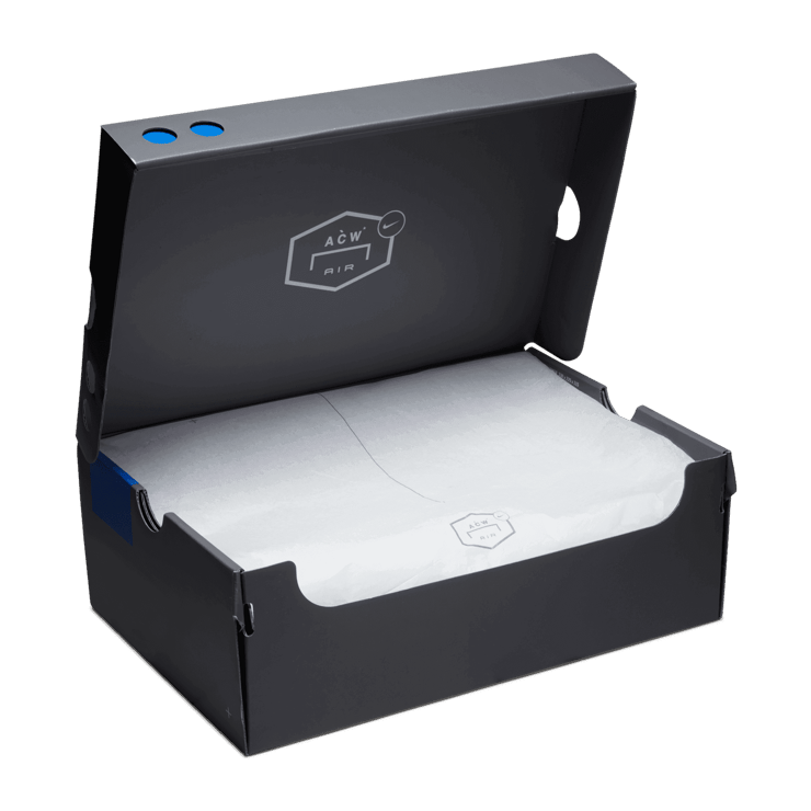 Nike Air Max Plus A-COLD-WALL* Black Angle 7