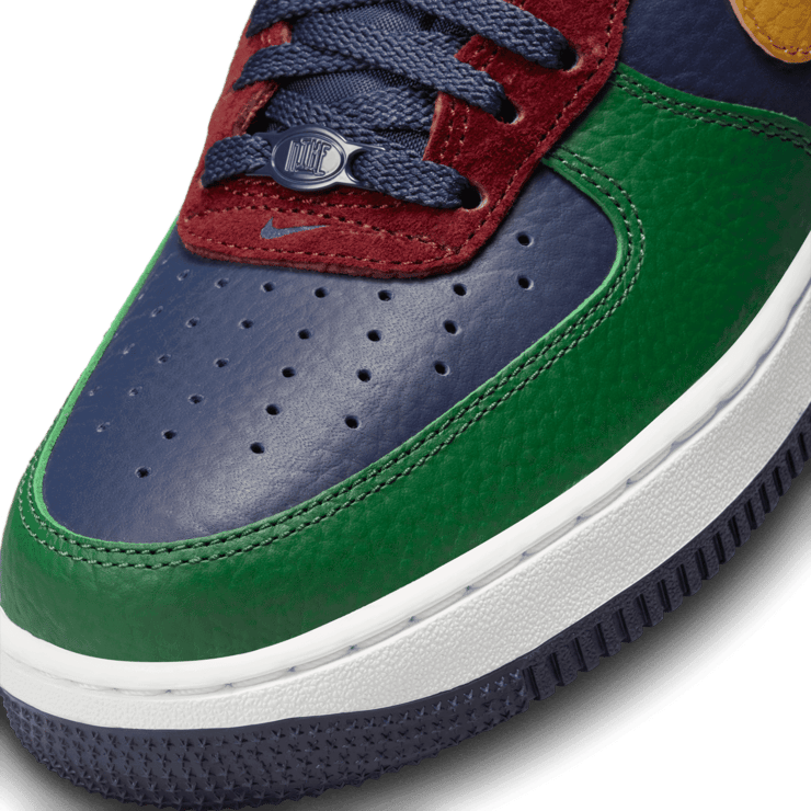 Nike Air Force 1 Low LX Green Gold Obsidian (W) Angle 4