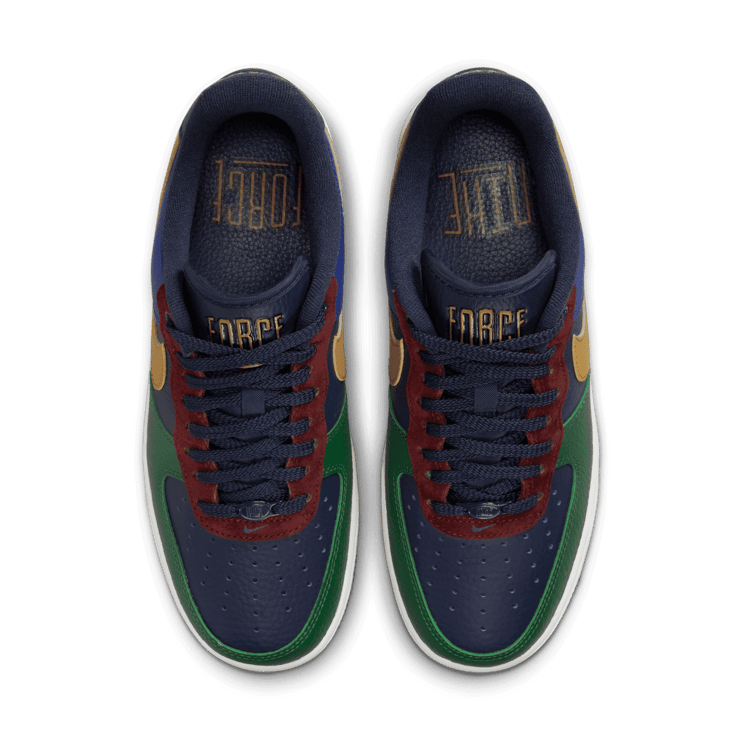 Nike Air Force 1 Low LX Green Gold Obsidian (W) Angle 1