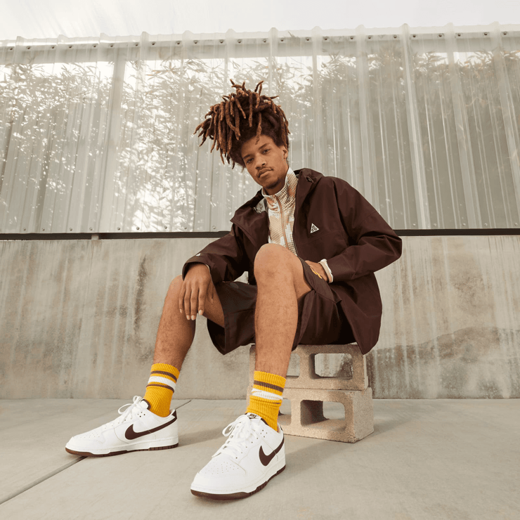 Nike Dunk Low White Night Maroon Angle 0