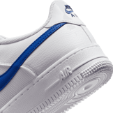 Nike Air Force 1 Low White Game Royal Midnight Navy (GS) Angle 5