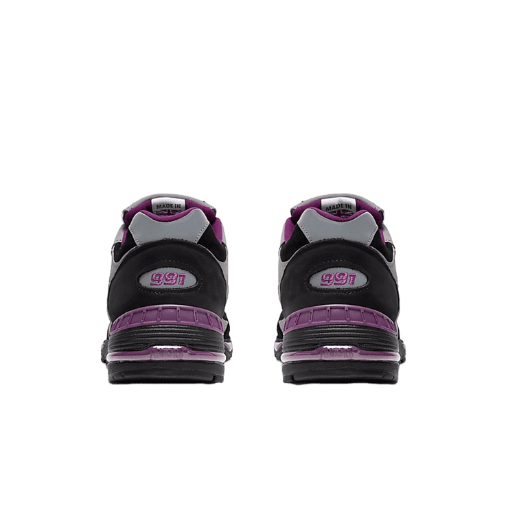 New Balance 991 Stray Rats Black Angle 4