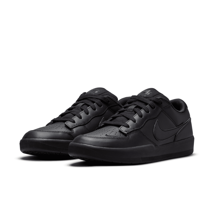 Nike SB Force 58 Premium Triple Black Angle 3