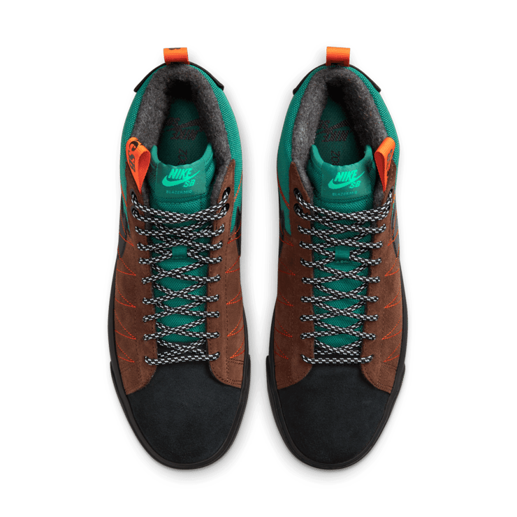 Nike SB Zoom Blazer Mid PRM Noble Green Angle 1