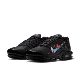 Nike Air Max Plus Quadruple Swoosh Black Angle 2