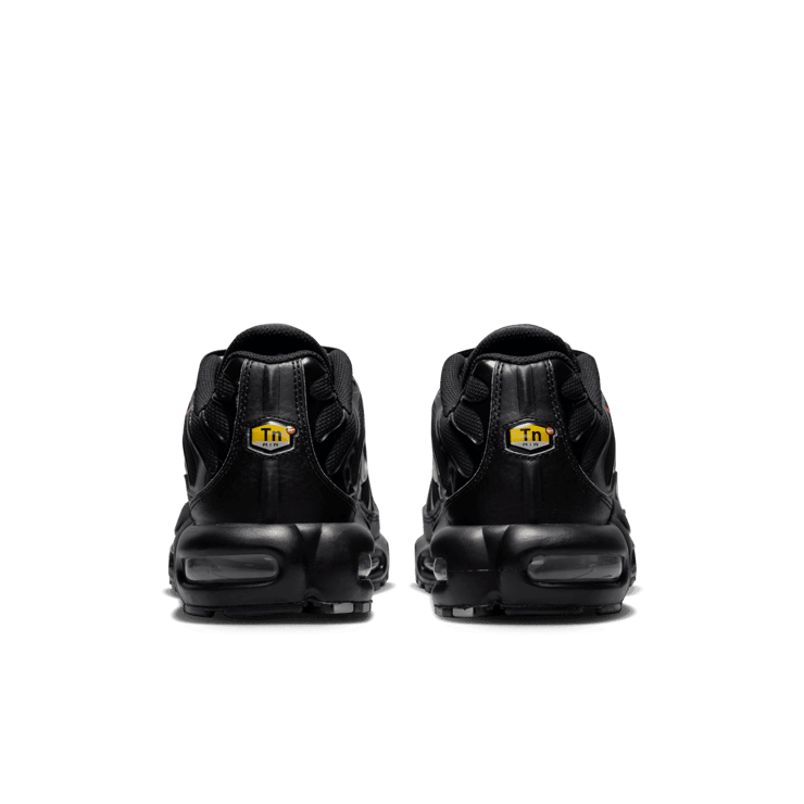 Nike Air Max Plus Quadruple Swoosh Black Angle 3