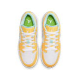 Air Jordan 1 Low SE Citron Pulse Glacier Ice (GS) Angle 1
