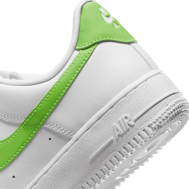 Nike Air Force 1 Low White Action Green (W) Angle 6