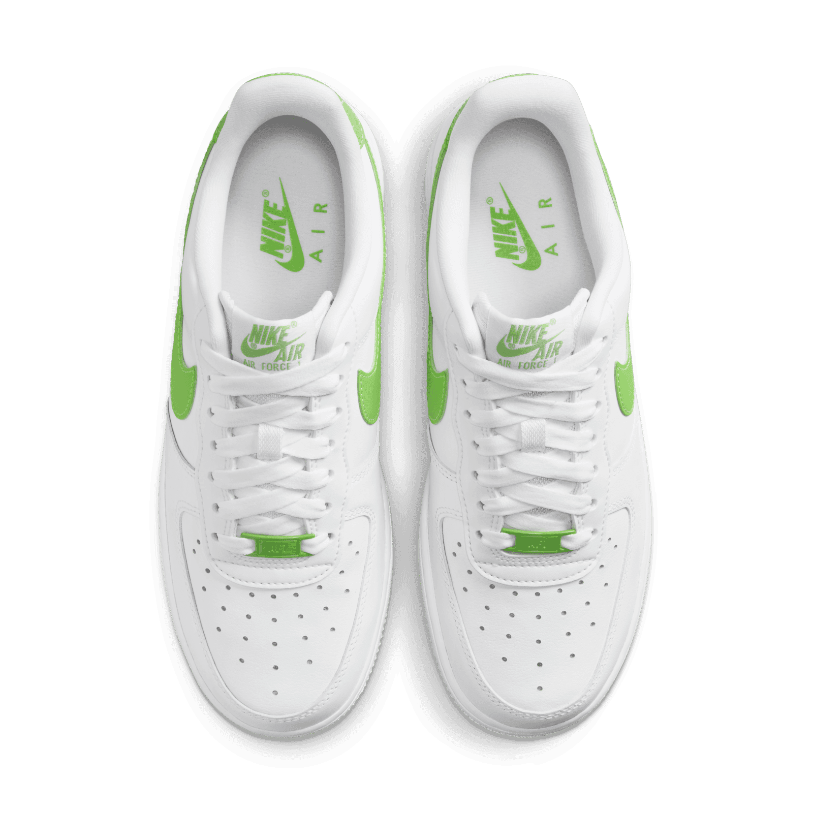 air force 1 with green tick