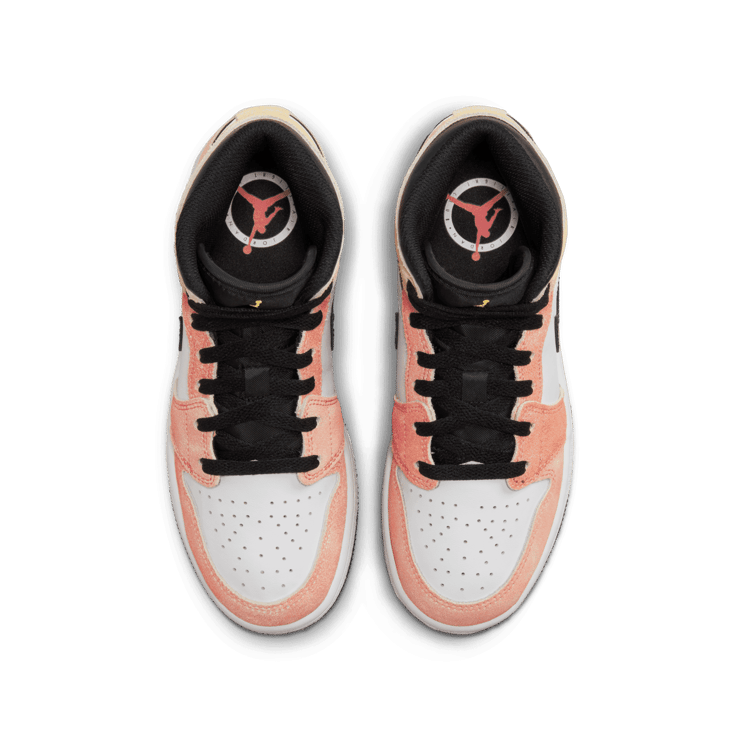 Air Jordan 1 Mid SE Magic Ember Sundial (GS) Angle 1