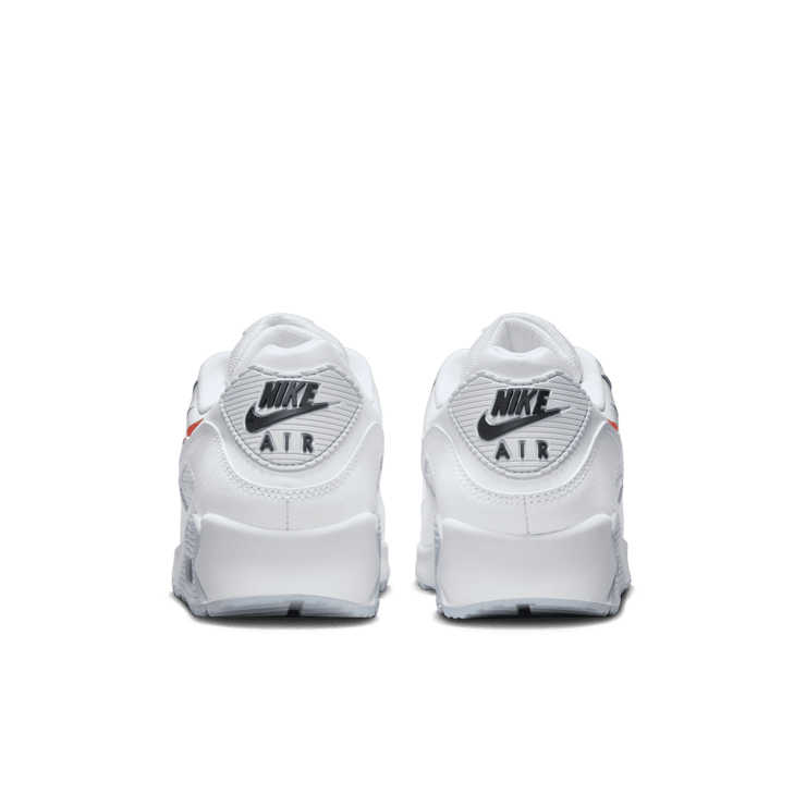 Nike Air Max 90 Quadruple Swoosh White Angle 4