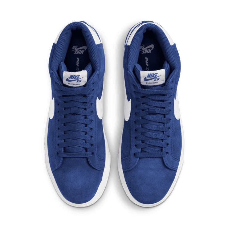 Nike SB Blazer Mid Royal Blue White Angle 1