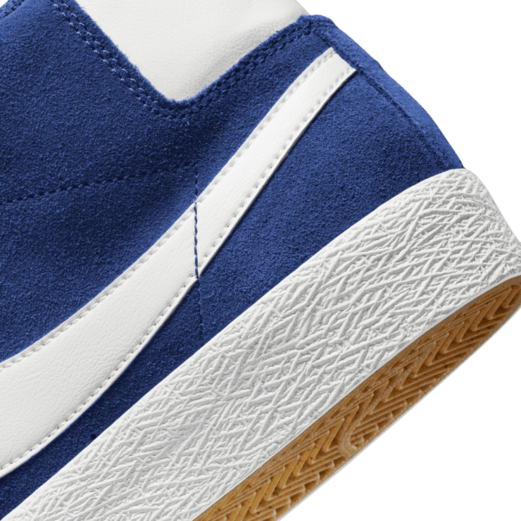 Nike SB Blazer Mid Royal Blue White Angle 5