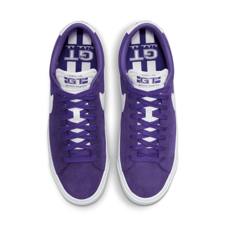 Nike SB Blazer Low GT Varsity Purple Angle 1