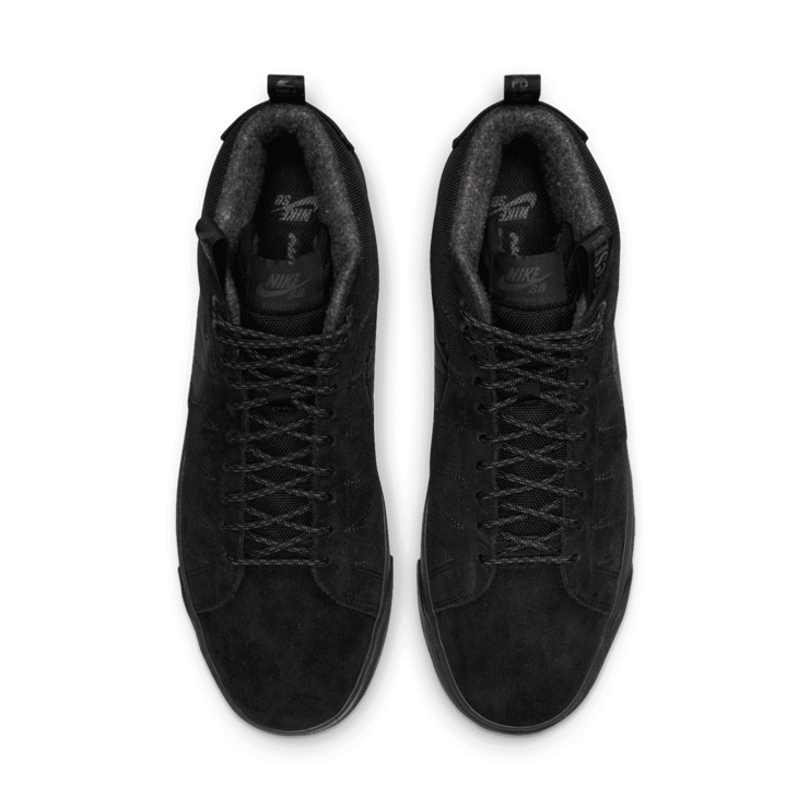 Nike SB Zoom Blazer Mid Acclimate Pack Triple Black Angle 1