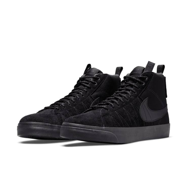 Nike SB Zoom Blazer Mid Acclimate Pack Triple Black Angle 2