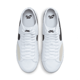 Nike SB Blazer Court Mid PRM White Black Angle 1