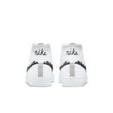 Nike SB Blazer Court Mid PRM White Black Angle 3