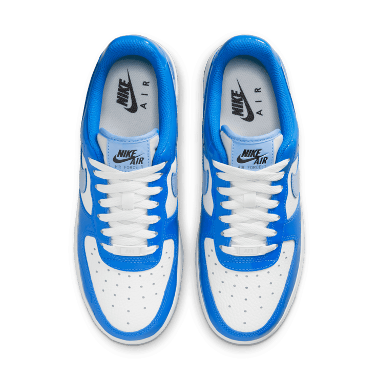 Nike Air Force 1 Low Blue Patent Angle 1